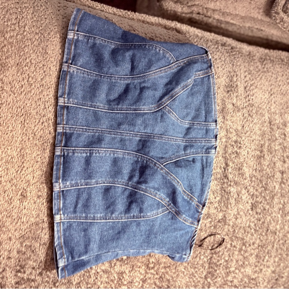 Forever 21 Classic Blue Jean corset
